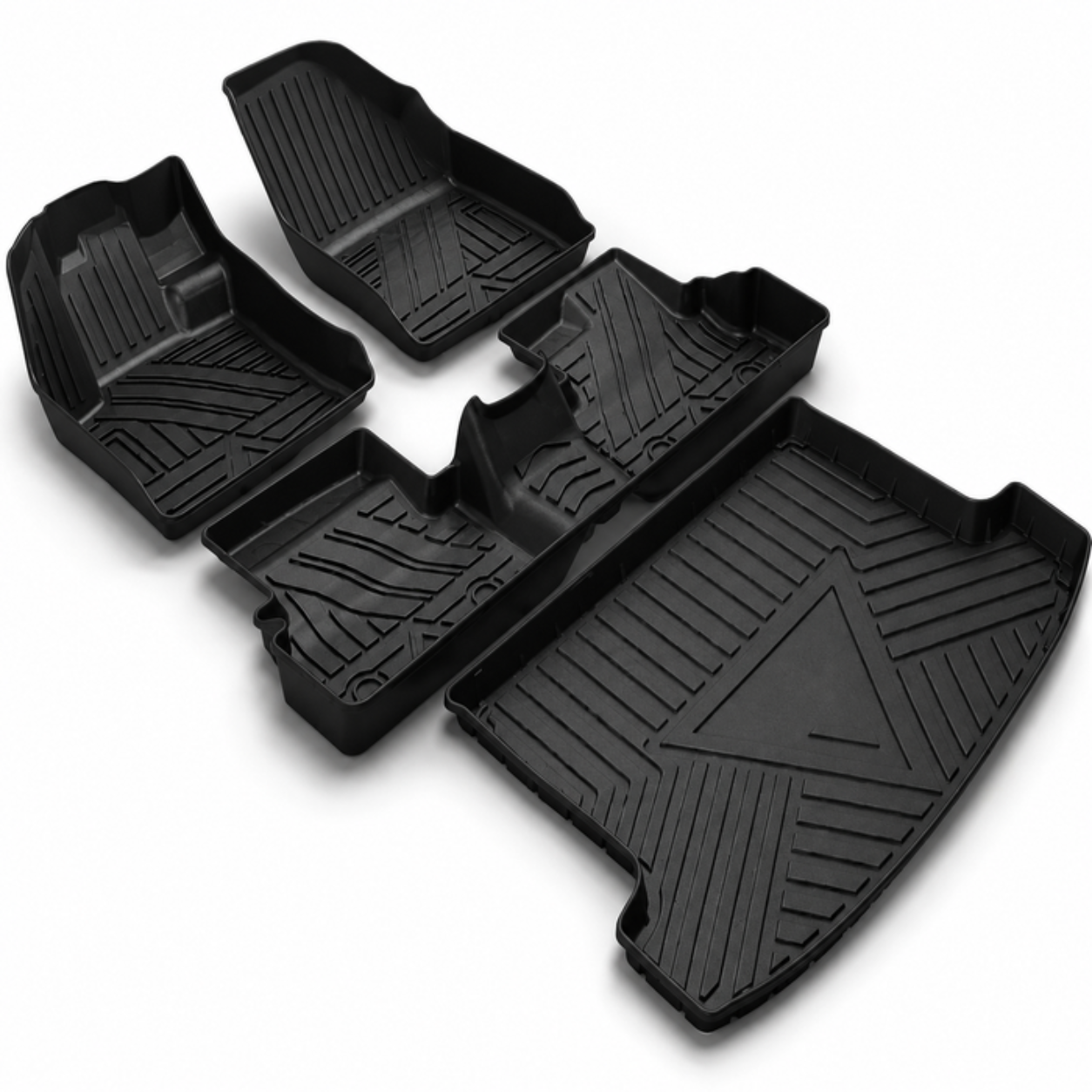 3D Premium Car Mats + Boot Liner – Full Set
