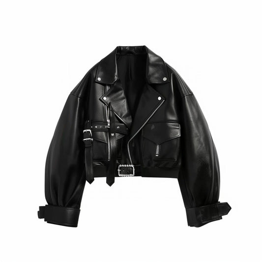Midnight Cropped Jacket